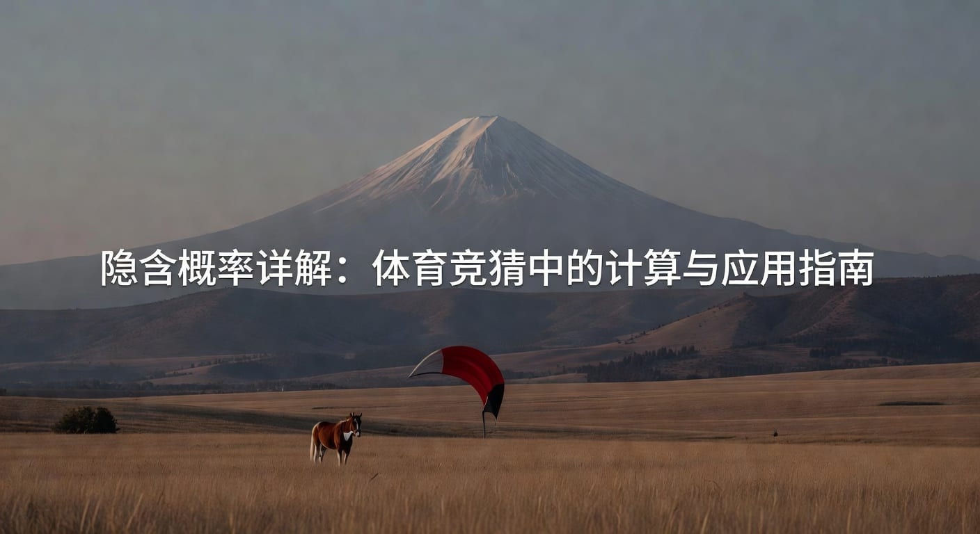 隐含概率：体育竞猜计算公式与实战技巧